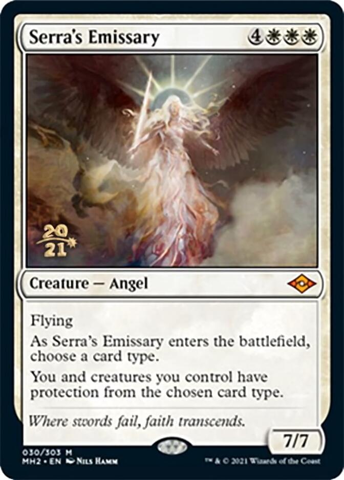 Serra's Emissary [Modern Horizons 2 Prerelease Promos] | GnG Games