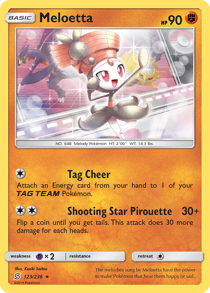 Meloetta (123/236) [Sun & Moon: Unified Minds] | GnG Games