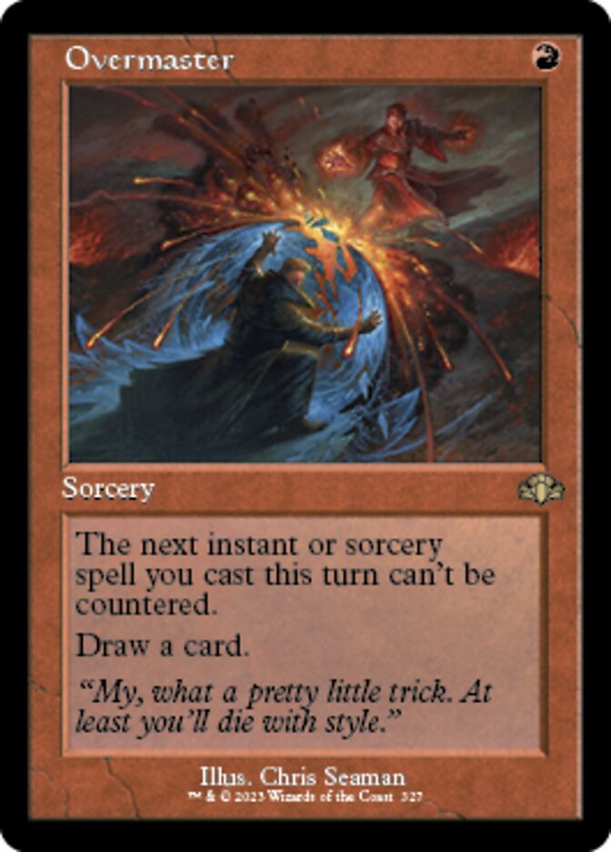 Overmaster (Retro) [Dominaria Remastered] | GnG Games