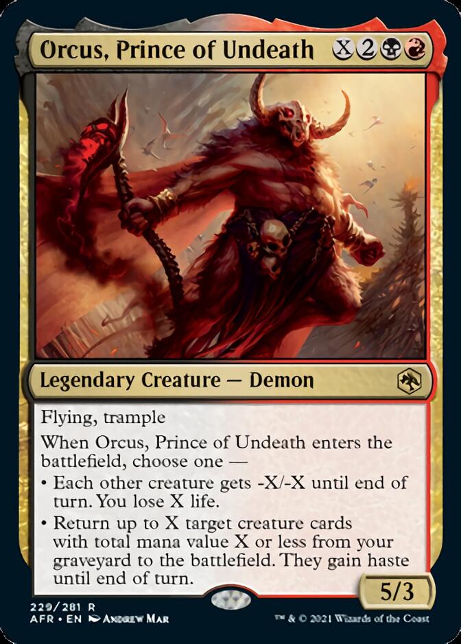 Orcus, Prince of Undeath [Dungeons & Dragons: Adventures in the Forgotten Realms] | GnG Games