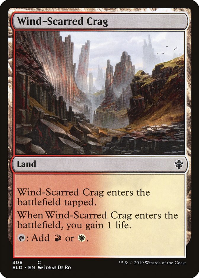 Wind-Scarred Crag [Throne of Eldraine] | GnG Games