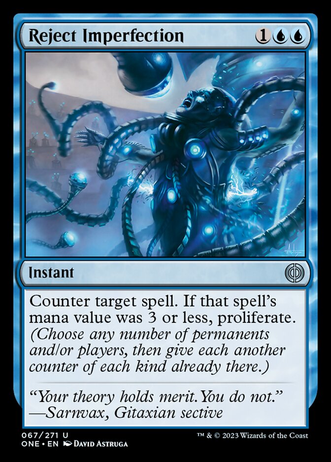 Reject Imperfection [Phyrexia: All Will Be One] | GnG Games