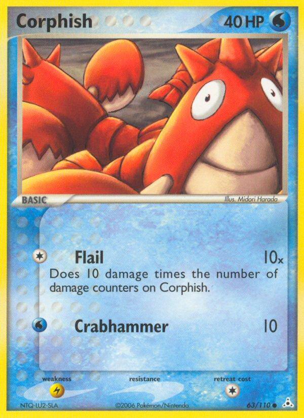 Corphish (63/110) [EX: Holon Phantoms] | GnG Games