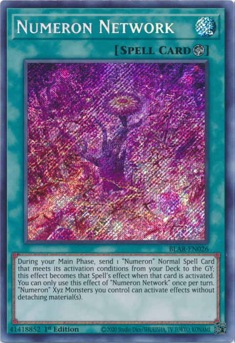 Numeron Network [BLAR-EN026] Secret Rare | GnG Games