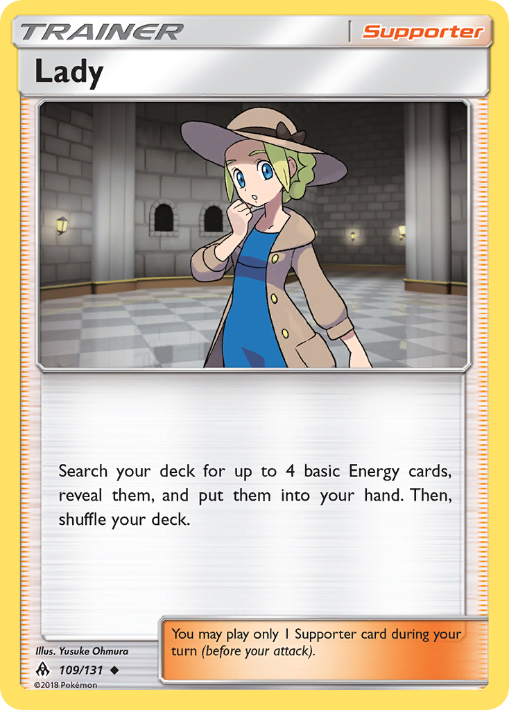 Lady (109/131) [Sun & Moon: Forbidden Light] | GnG Games