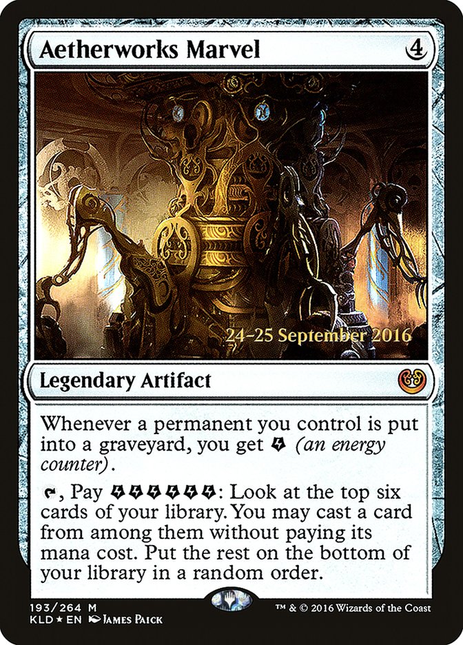 Aetherworks Marvel [Kaladesh Prerelease Promos] | GnG Games