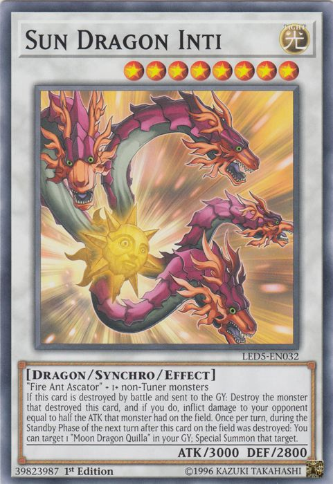 Sun Dragon Inti [LED5-EN032] Common | GnG Games