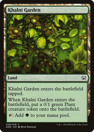 Khalni Garden [Duel Decks: Nissa vs. Ob Nixilis] | GnG Games