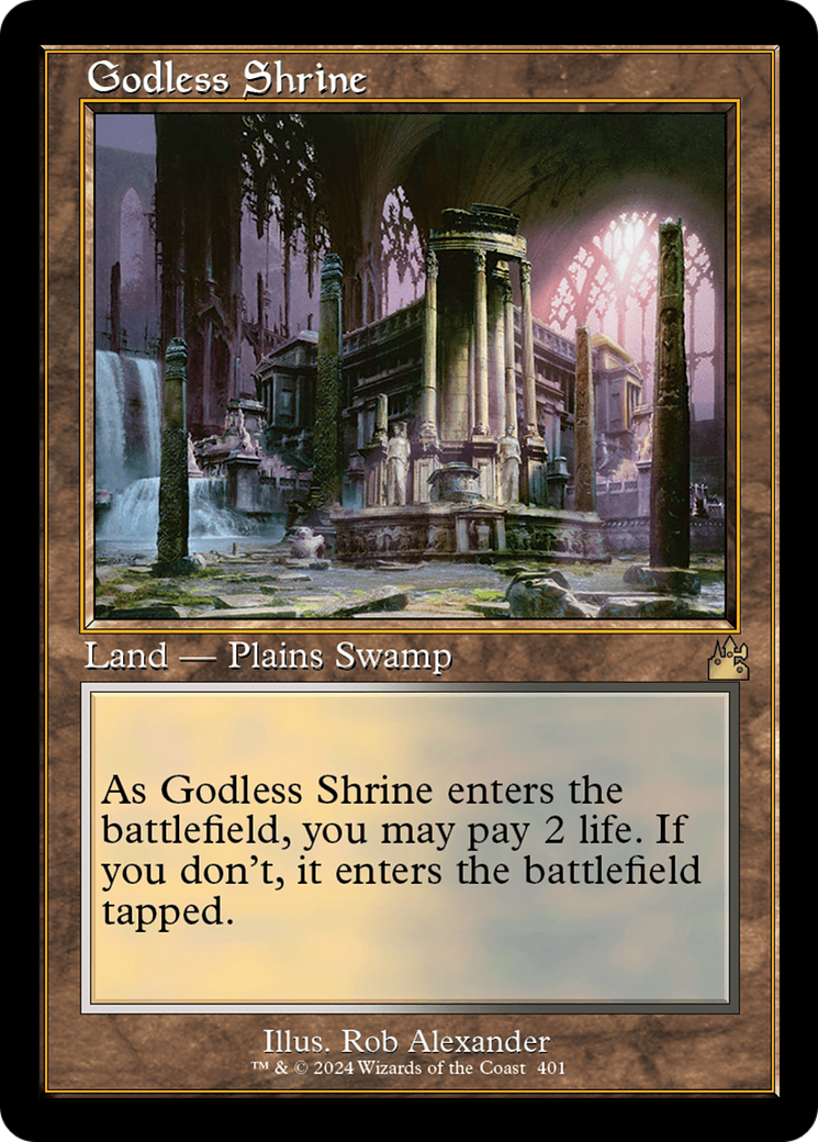 Godless Shrine (Retro) [Ravnica Remastered] | GnG Games