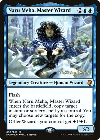 Naru Meha, Master Wizard [Dominaria Promos] | GnG Games