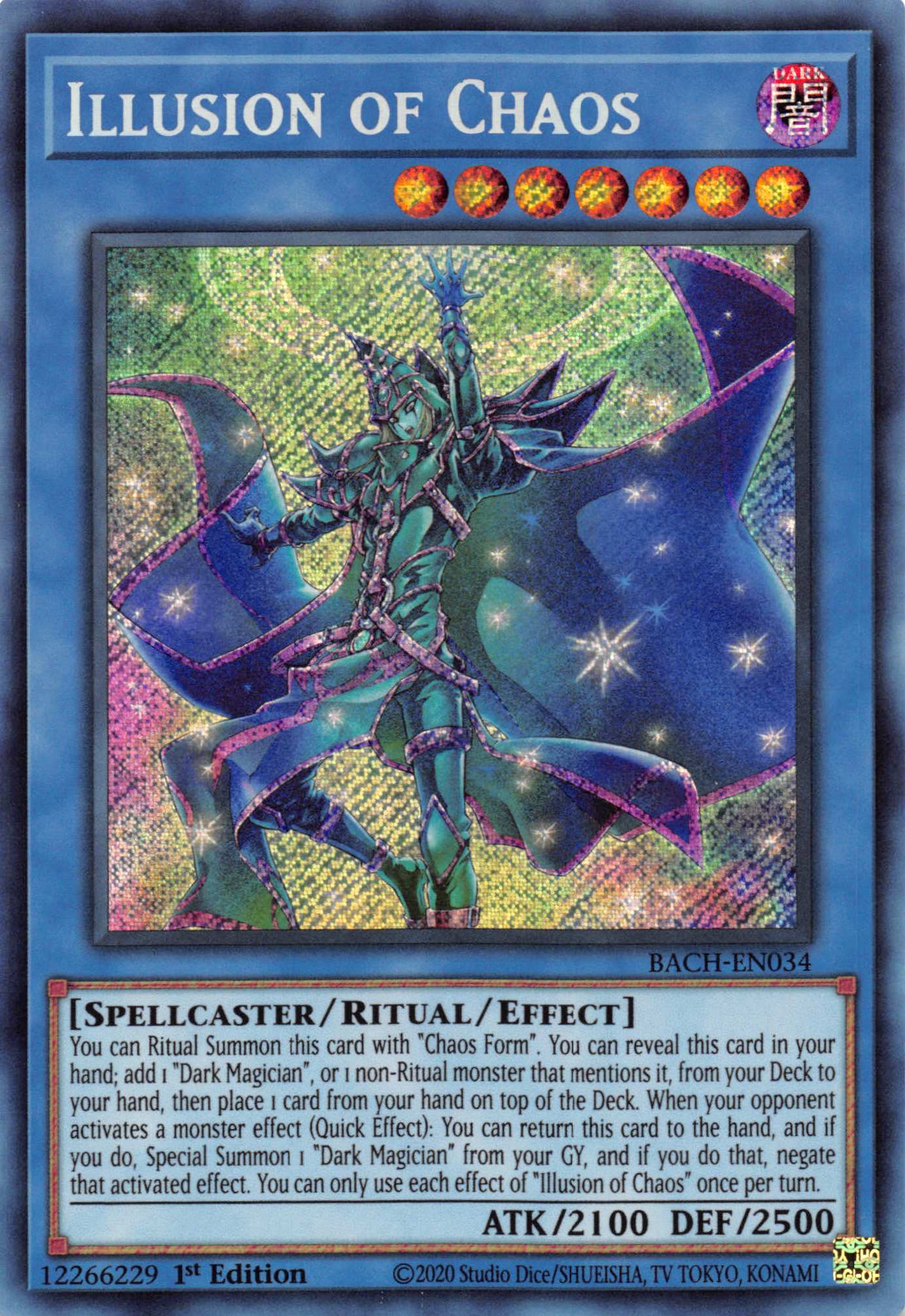 Illusion of Chaos [BACH-EN034] Secret Rare | GnG Games
