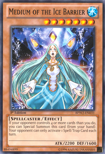 Medium of the Ice Barrier [BPW2-EN031] Common | GnG Games