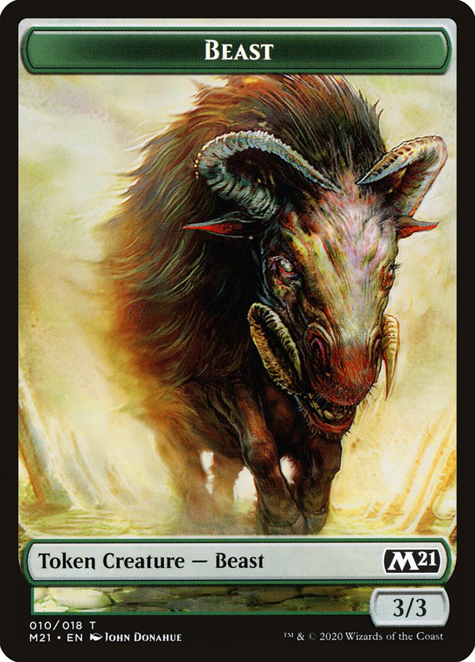 Beast Token [Core Set 2021] | GnG Games