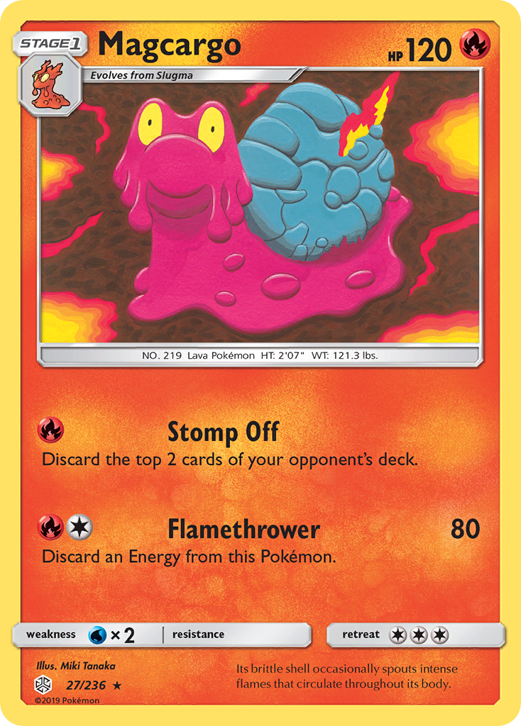 Magcargo (27/236) [Sun & Moon: Cosmic Eclipse] | GnG Games