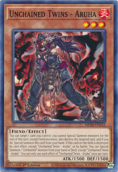 Unchained Twins - Aruha [MP20-EN152] Common | GnG Games