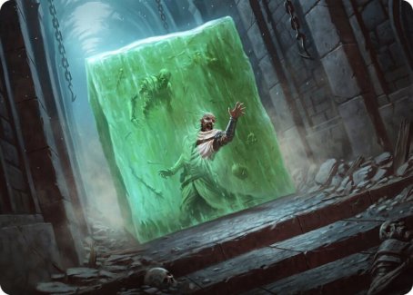 Gelatinous Cube Art Card [Dungeons & Dragons: Adventures in the Forgotten Realms Art Series] | GnG Games