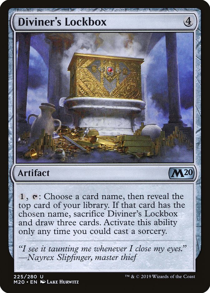 Diviner's Lockbox [Core Set 2020] | GnG Games