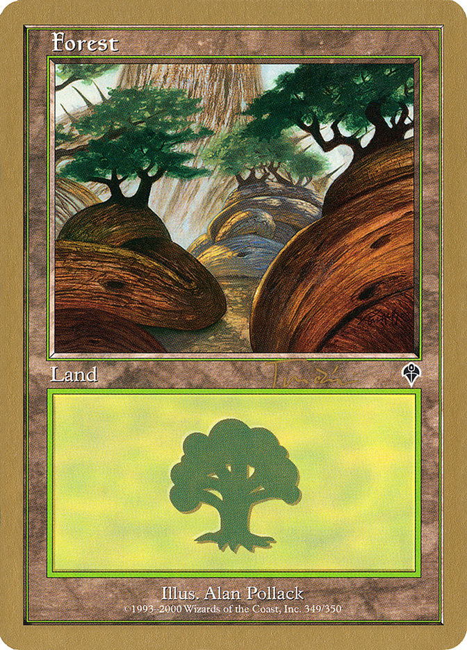 Forest (jt349a) (Jan Tomcani) [World Championship Decks 2001] | GnG Games