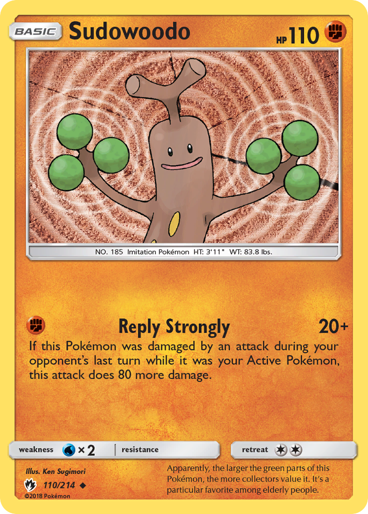 Sudowoodo (110/214) [Sun & Moon: Lost Thunder] | GnG Games