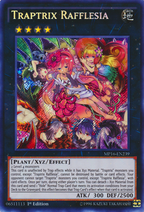 Traptrix Rafflesia [MP16-EN239] Secret Rare | GnG Games