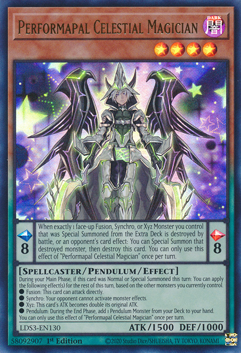 Performapal Celestial Magician [LDS3-EN130] Ultra Rare | GnG Games