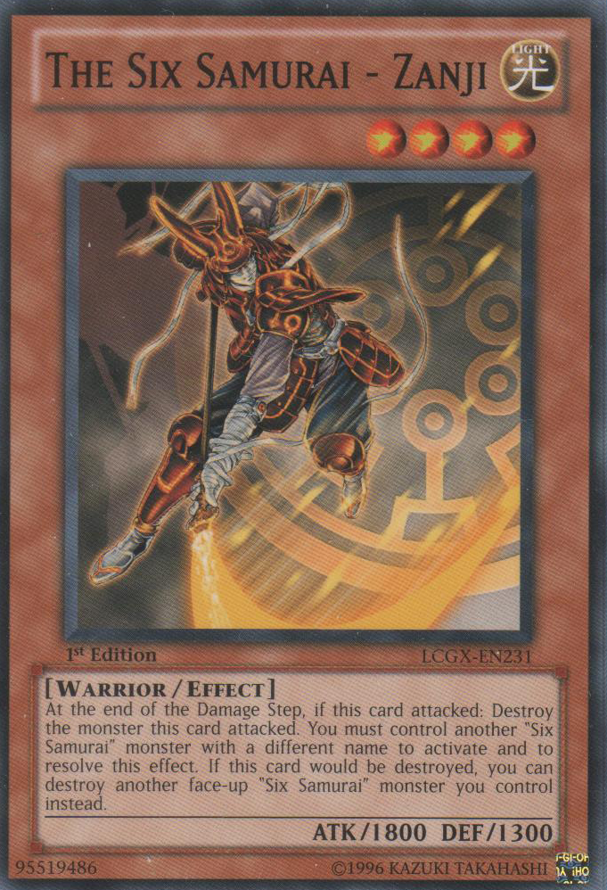 The Six Samurai - Zanji [LCGX-EN231] Common | GnG Games