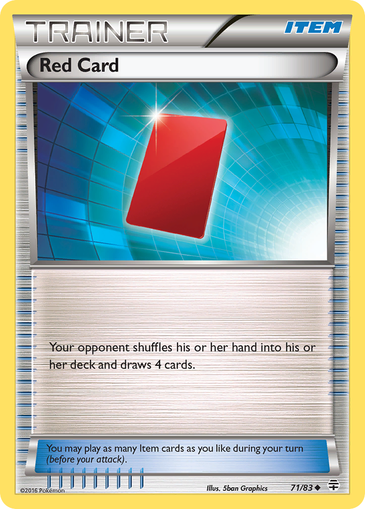 Red Card (71/83) [XY: Generations] | GnG Games