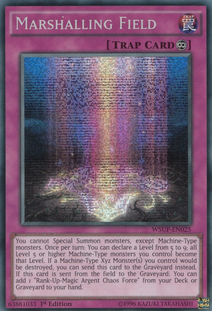 Marshalling Field [WSUP-EN025] Prismatic Secret Rare | GnG Games