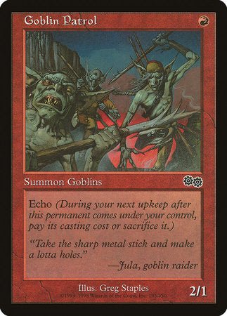 Goblin Patrol [Urza's Saga] | GnG Games