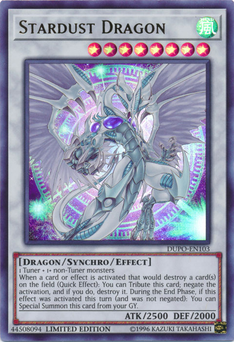 Stardust Dragon [DUPO-EN103] Ultra Rare | GnG Games