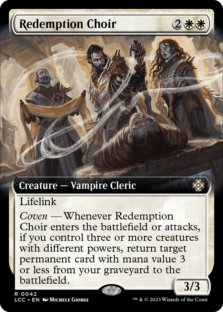 Redemption Choir (Extended Art) [The Lost Caverns of Ixalan Commander] | GnG Games