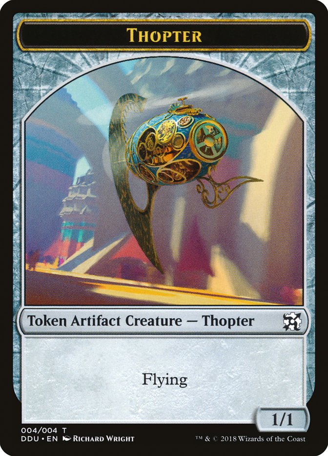 Thopter (004/004) [Duel Decks: Elves vs. Inventors Tokens] | GnG Games