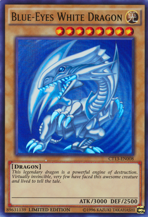 Blue-Eyes White Dragon [CT13-EN008] Ultra Rare | GnG Games