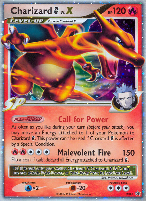 Charizard G LV.X (DP45) [Diamond & Pearl: Black Star Promos] | GnG Games