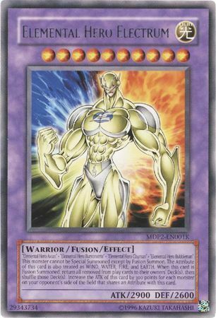 Elemental Hero Electrum (Redemption Replacement) [MDP2-EN001K] Rare | GnG Games