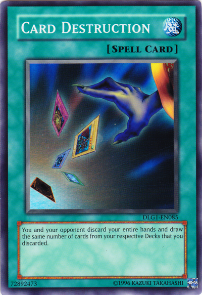 Card Destruction [DLG1-EN085] Super Rare | GnG Games