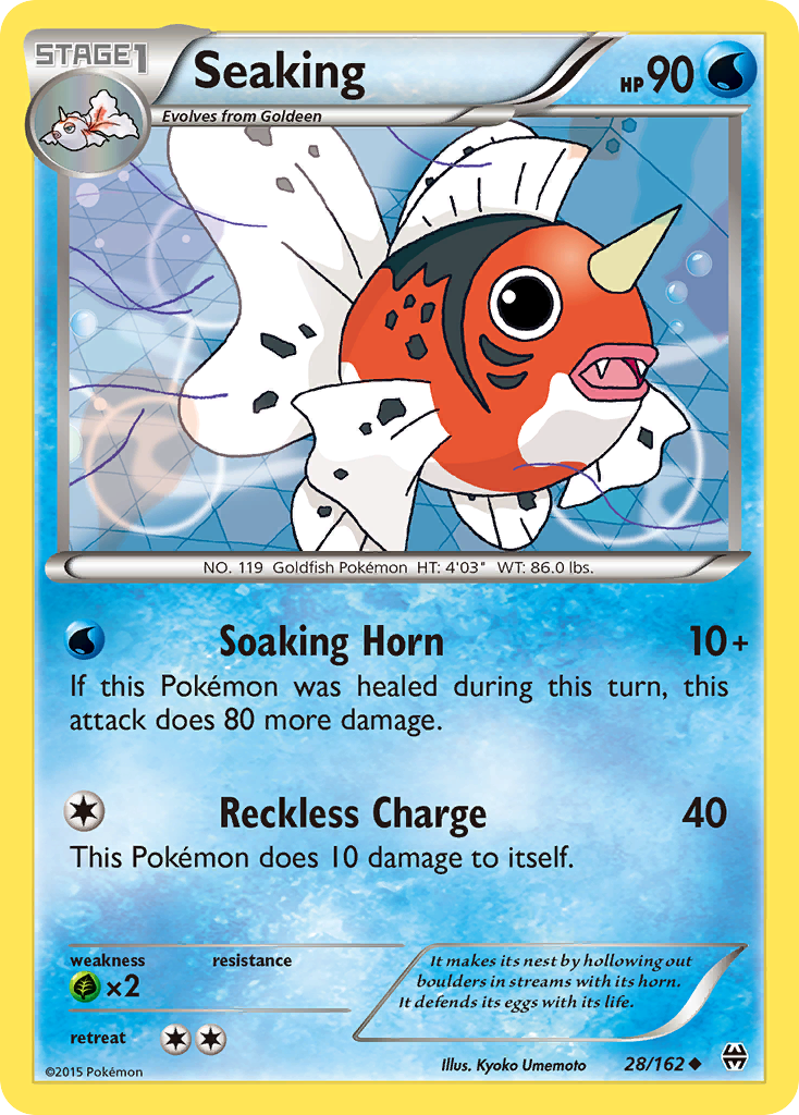 Seaking (28/162) [XY: BREAKthrough] | GnG Games