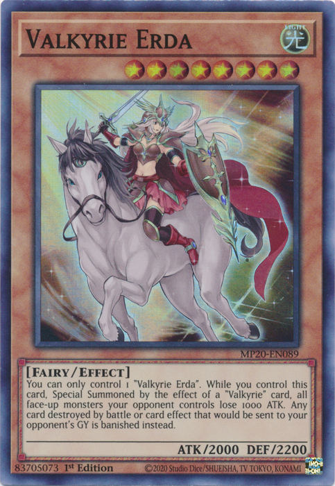 Valkyrie Erda [MP20-EN089] Super Rare | GnG Games