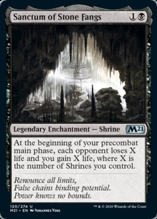 Sanctum of Stone Fangs [Core Set 2021] | GnG Games