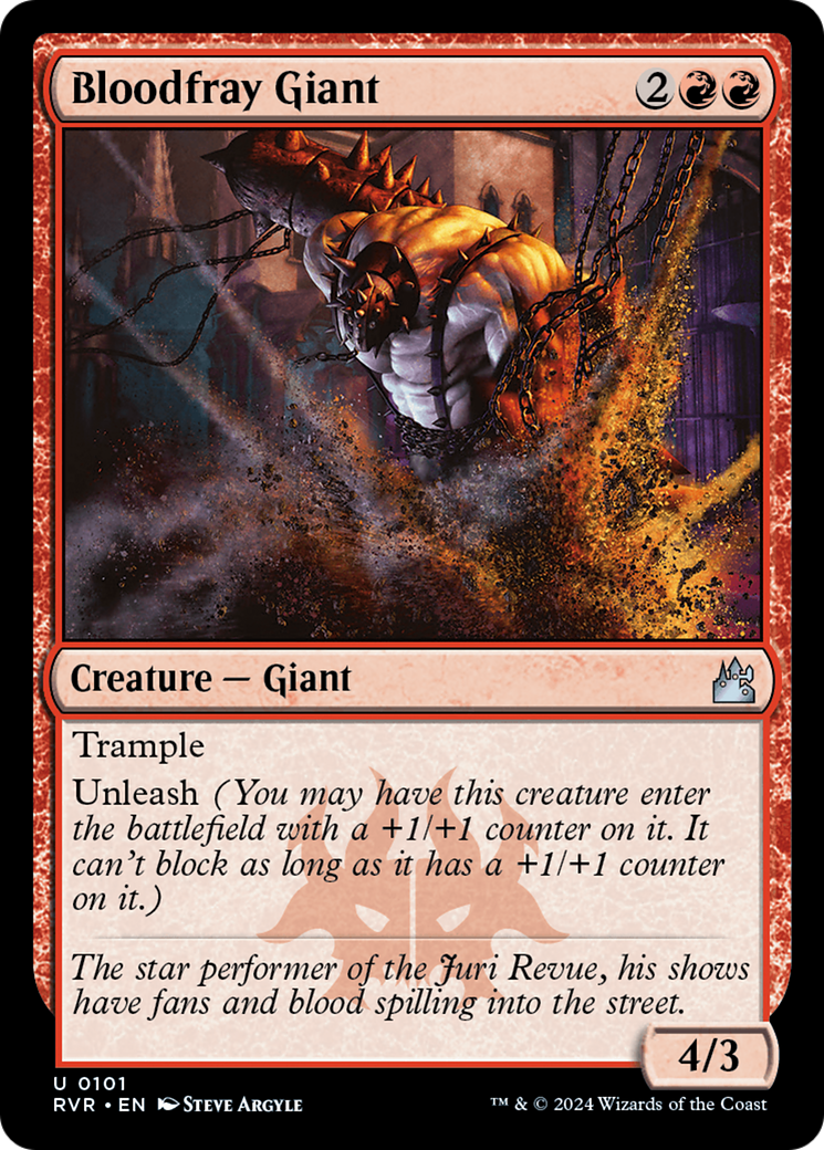 Bloodfray Giant [Ravnica Remastered] | GnG Games