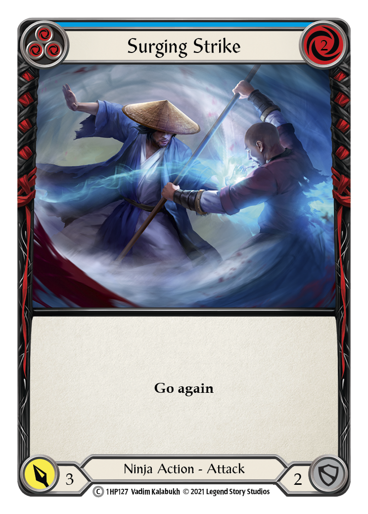Surging Strike (Blue) [1HP127] | GnG Games