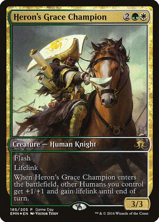 Heron's Grace Champion [Eldritch Moon Promos] | GnG Games