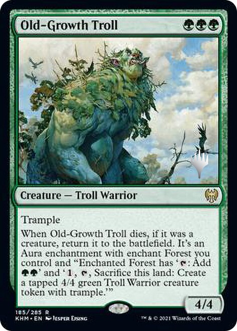 Old-Growth Troll [Kaldheim Promo Pack] | GnG Games