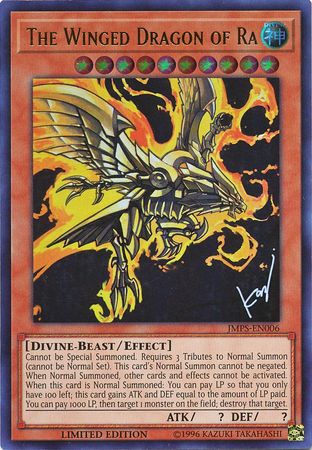 The Winged Dragon of Ra (JMPS-EN006) [JMPS-EN006] Ultra Rare | GnG Games