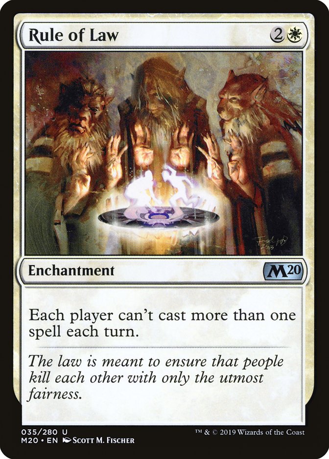 Rule of Law [Core Set 2020] | GnG Games