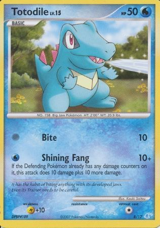 Totodile (8/12) [Diamond & Pearl: Trainer Kit - Manaphy] | GnG Games