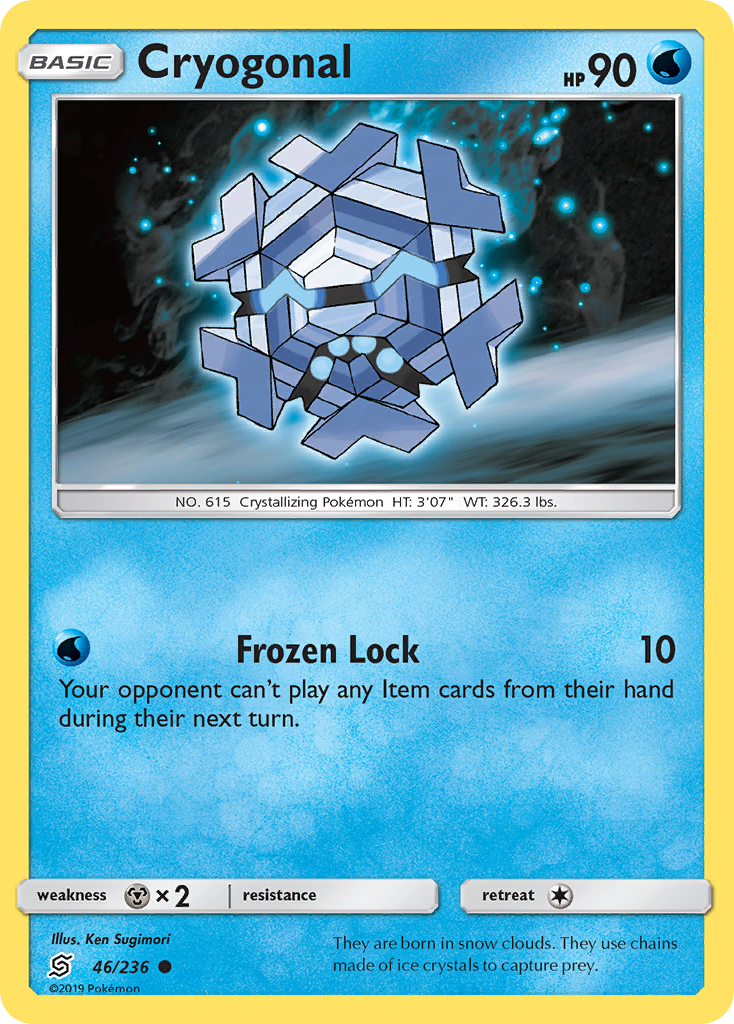 Cryogonal (46/236) [Sun & Moon: Unified Minds] | GnG Games