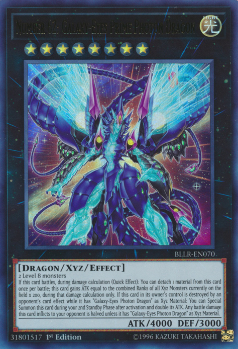 Number 62: Galaxy-Eyes Prime Photon Dragon [BLLR-EN070] Ultra Rare | GnG Games