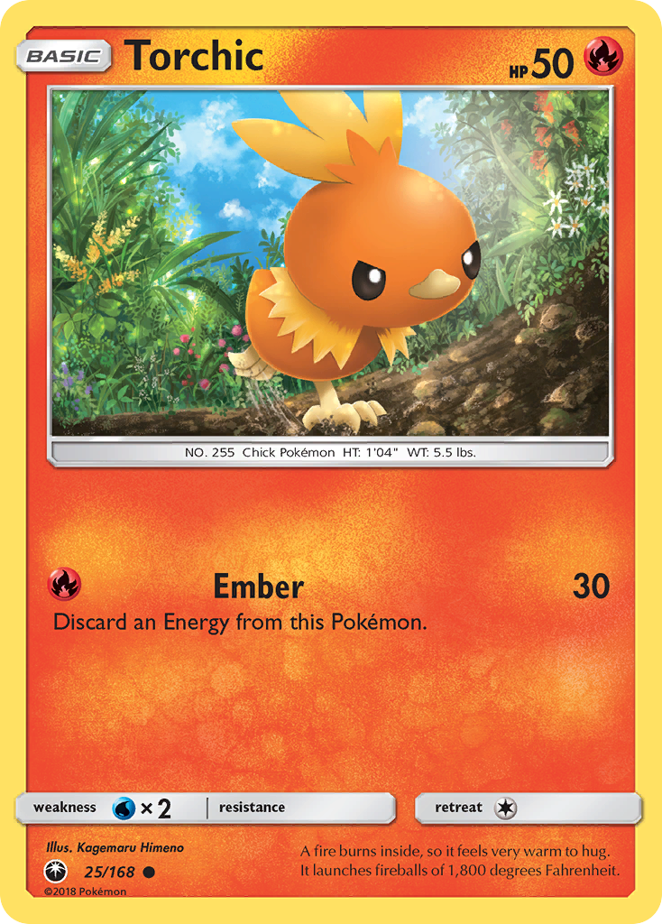 Torchic (25/168) [Sun & Moon: Celestial Storm] | GnG Games