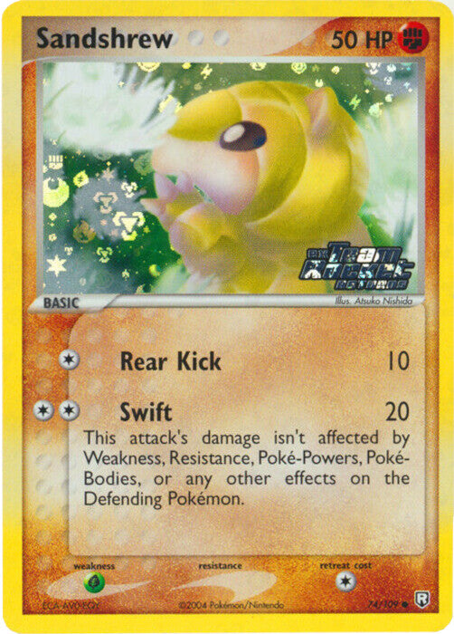 Sandshrew (74/109) (Stamped) [EX: Team Rocket Returns] | GnG Games